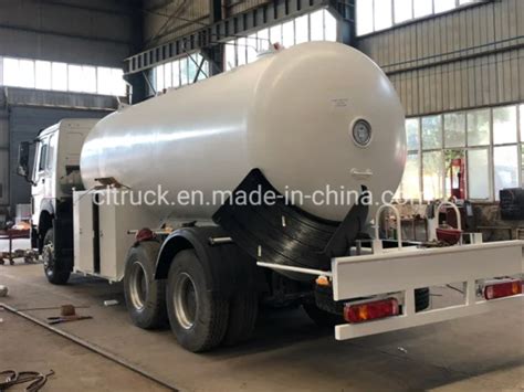 20 M3 20000 L 20 Cbm LPG Tanker Movable Filling LPG Tank Trucks LPG