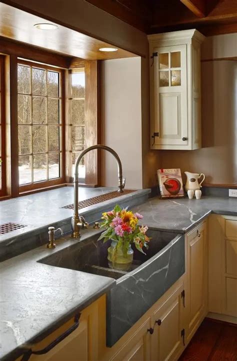 30 Soapstone Countertops With Pros And Cons Shelterness