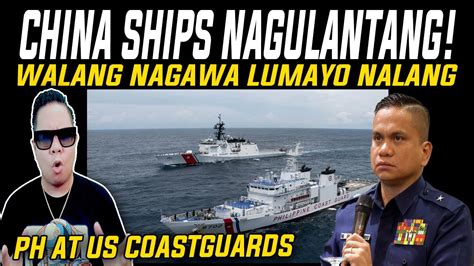 Kakapasok Lang Omg Ph At Us Coast Guards Nagsanay Malapit Sa Chinese