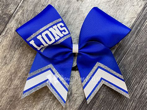 Glitter Cheer Bow —