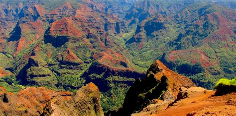 Waimea Canyon Auf Kauai Hawaii Foto And Bild North America United