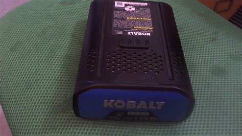 Kobalt 40 Volt 2 5ah Amp Hours Rechargeable Lithium Ion Battery Kb 2540c 06 Ebay