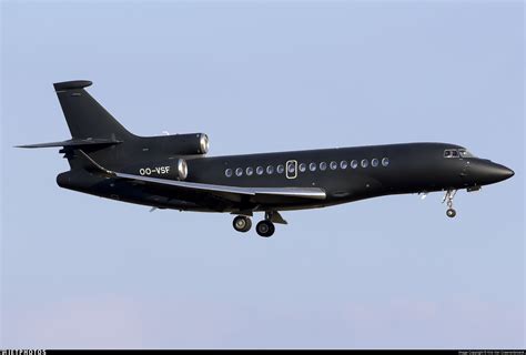 OO VSF Dassault Falcon 8X Luxaviation Belgium Kris Van