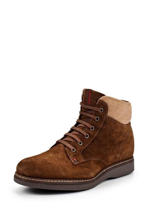 Ботинки Tommy Hilfiger / Томми Хилфигер мужские. Цвет: коричневый ...