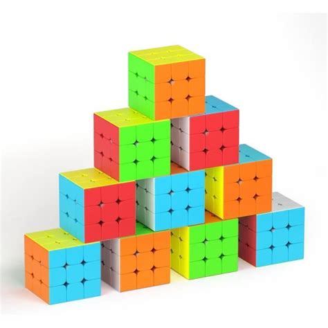 Vdealen Speed Cube Magique 3x3x3 Cube De Vitesse 2 2 Pouce Sans