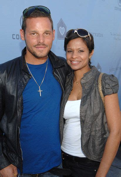 Greys Anatomy Justin Chambers With Wife Keisha At John Varvatos 6th