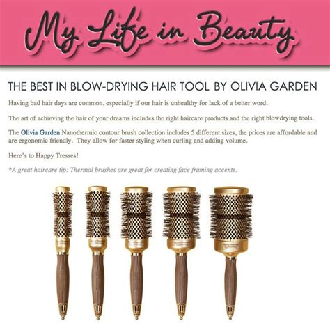 Pin by ECLIPZE HAIR DESIGN & DAY SPA on OLIVIA GARDEN HAIR BRUSHES ...