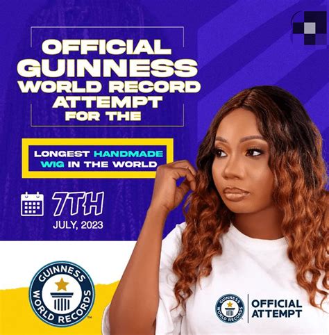 Helen Williams Nigerian Wig Maker Fixes Date To Break Guinness World