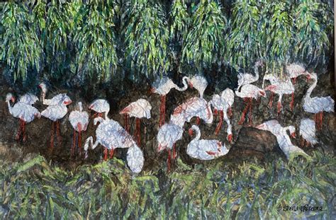 Flamingo Stand — Kentucky Watercolor Society