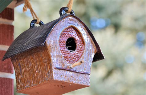 Ceramic Birdhouse Jmarquez Ceramic Birdhouse Bird Houses Feeders