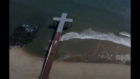 Take A Walk Down The Cross Shaped Pier In Ocean Grove N J Youtube