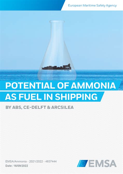 Potential Of Ammonia As Fuel In Shipping Ce Delft En