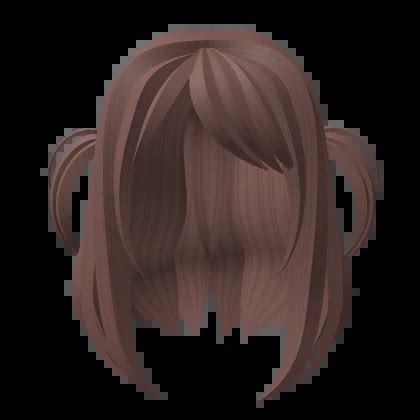 Brown Cutesy Anime Hime Mini Pigtails Hair Roblox Item Rolimon S