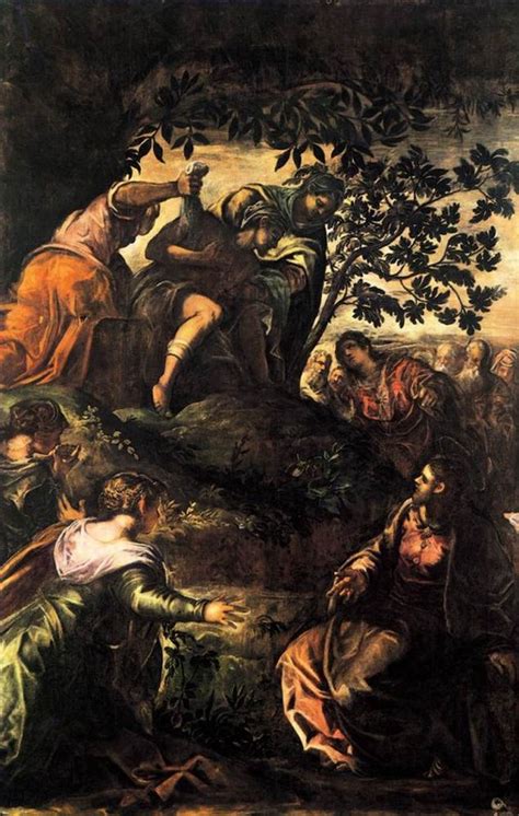 Reproduções De Arte A Ressurreição de Lázaro por Tintoretto Jacopo