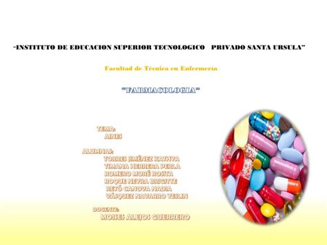 Aines Farmacologia Kathya Torres Jim Nez Udocz