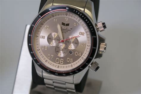 Vestal Chronograph Water Resistant Watch W Tag And Box Oahu Auctions