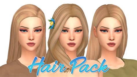 Sims 4 Cc Maxis Match Hair Esam Solidarity