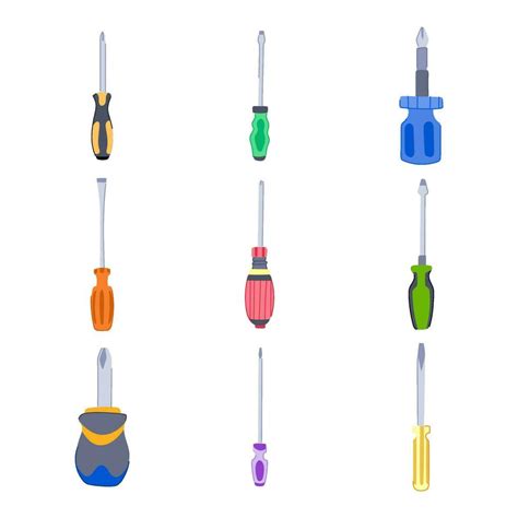 screwdriver set cartoon vector illustration 28214960 Vector Art at Vecteezy