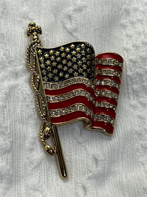 Beautiful Brooch Pin 911 Gem