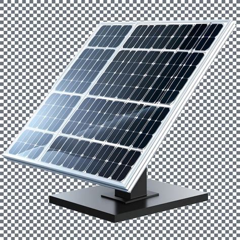 Premium Psd Solar Panel Isolated On Transparent Background