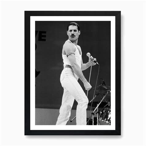 Freddie Mercury Art Print By Mirrorpix Fy