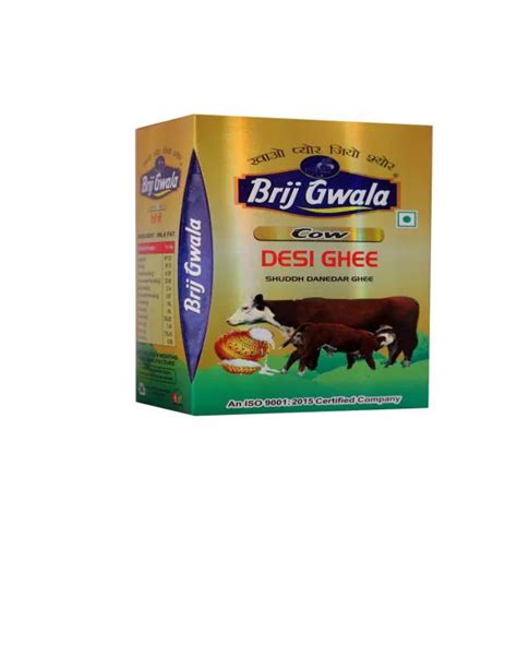 Brij Gwala Pure Desi Cow Ghee Made Traditionally From Curd Pure