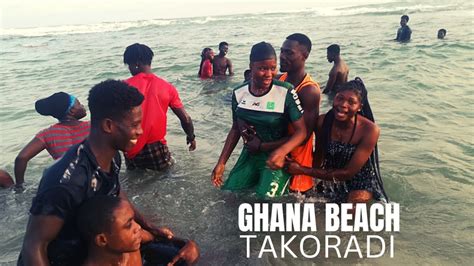 See How Ghanaians Enjoy Weekends At The Takoradi Ghana Beaches Alan