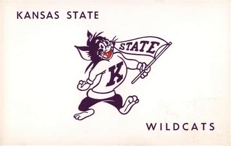 Kansas State Wildcats Mascot Manhattan, KS Postcard