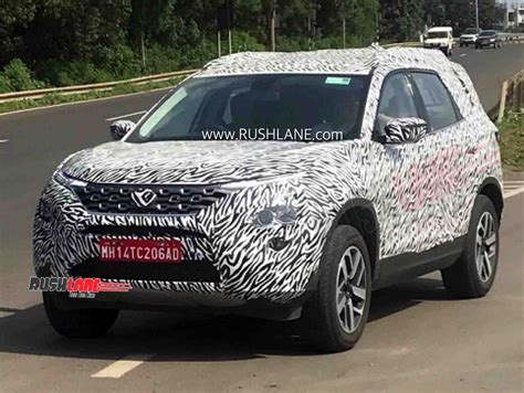 Tata Harrier 7 Seater Suv Spied To Get New Design Smaller Orvms