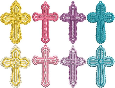 Free Standing Lace Crosses In Free Standing Lace Cross