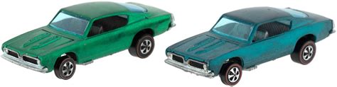 Hake S HOT WHEELS REDLINE CUSTOM BARRACUDA LOOSE VEHICLE PAIR