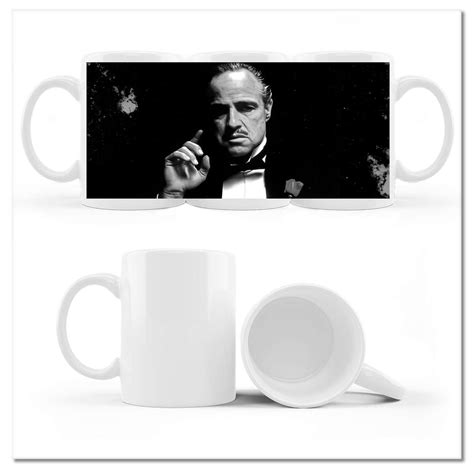 Kubek Ceramiczny Foto Ojciec Chrzestny Corleone 330 Ml ZeSmakiem