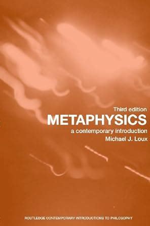 Amazon Metaphysics A Contemporary Introduction Routledge