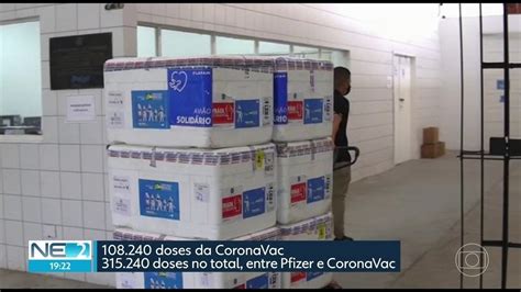 Pernambuco recebe 108 240 doses da CoronaVac para imunizar crianças de