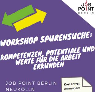 Gratis In Berlin Workshop Spurensuche Kompetenzen Potentiale Und