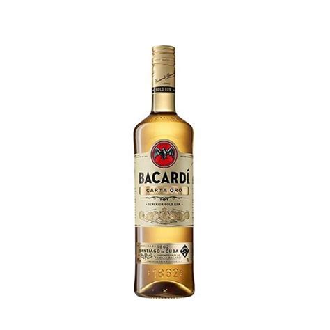 Rum Bacardi Carta Oro Ml Na Bebida Online