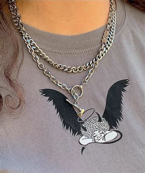 Personal Fears x American Psycho Axe Silver Necklace