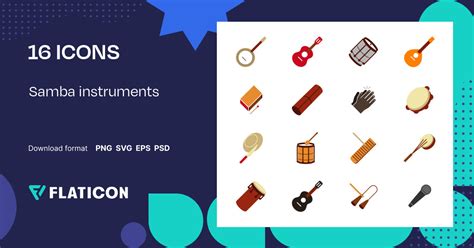 Samba Instruments Icon Pack Svg Icons