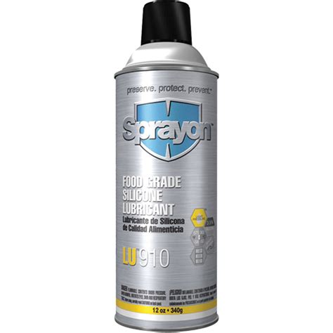 Sprayon Sc Lu Food Grade Silicone Lubricant Aerosol Can