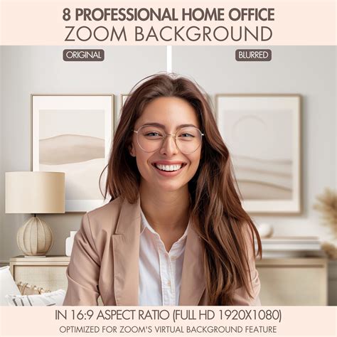 Home Office Zoom Background Zoom Office Background Virtual Zoom
