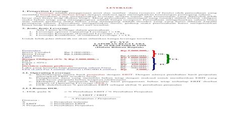 Leverage Pengertian Leverage Dosen Uta Jakarta Ac Iddosen