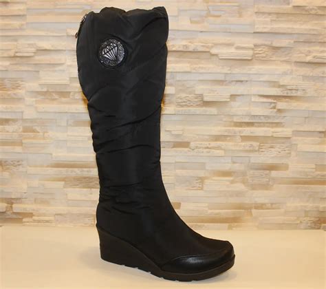 Сапоги дутики женские No brand С250 зимние черные 38 24.5 см от ...