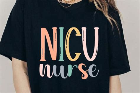 Nicu Nurse Svg Sublimation Png Graphic By Retro Svg Shirt Creative