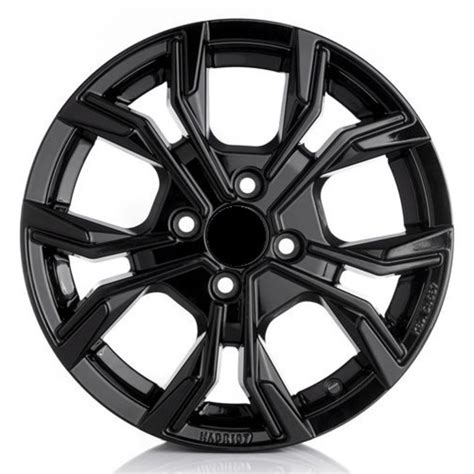 Cerchi Renault Clio Elite Wheels Ej Vigor Nero Lucido Fiorini Gomme