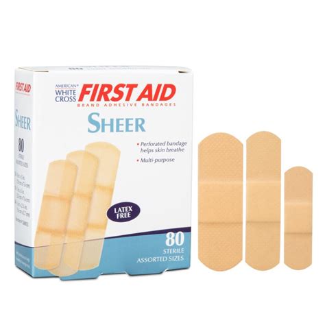 Sterile Sheer Adhesive Bandages