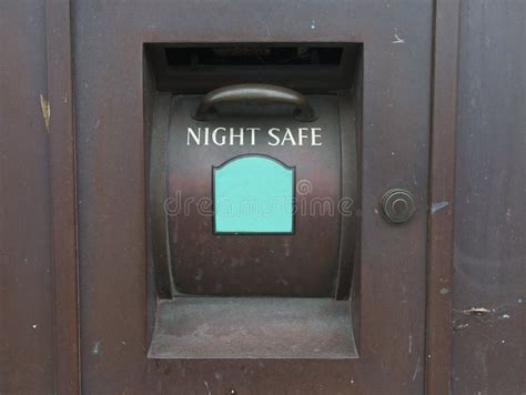 Night Safe In Wall Stock Image Image Of Safe Deposit 1850059