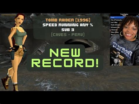 Tomb Raider 1996 Caves Speed Run Glitchless Any New PB 2 55 YouTube