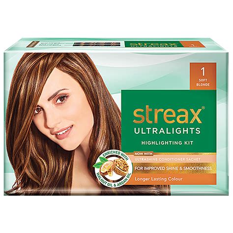 Streax Ultralights Hair Highlighting Kit 300g Vibrant Blonde Pack Of