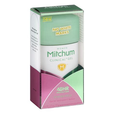 Mitchum Women Clinical Gel Anti Perspirant And Deodorant Powder Fresh 2