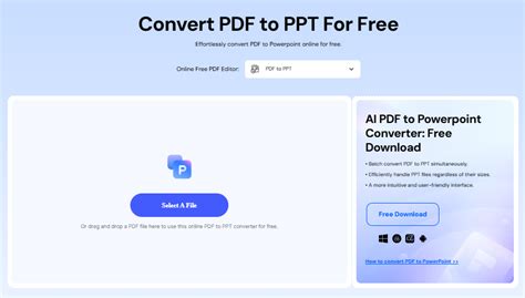 Os 10 melhores conversores de PDF para PPT ferramentas rápidas fáceis